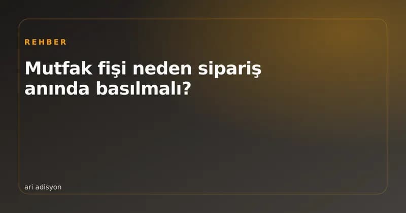 Mutfak yazıcısından çıkan termal fişin yakın plan görüntüsü