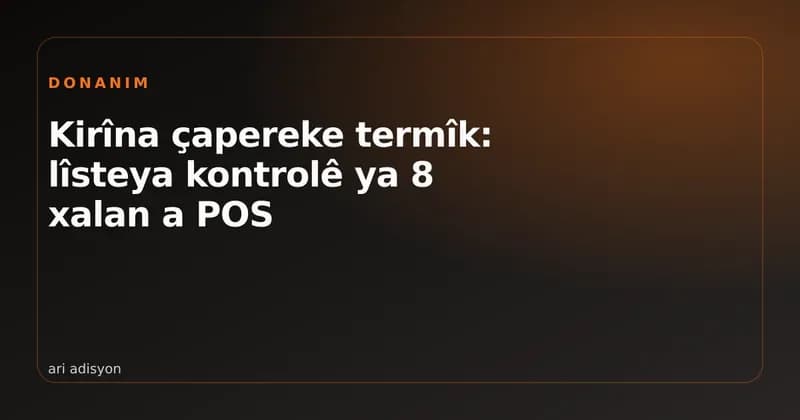 Çapereke termîk a 80 mm a nû ku ji qutiyê derdikeve