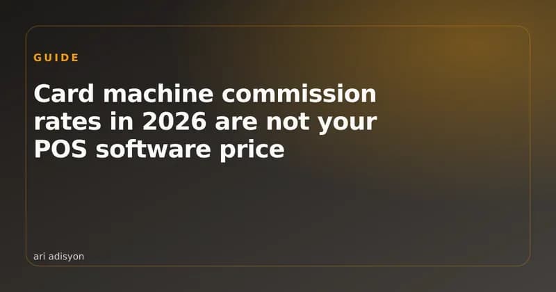 A comparison of a bank card fee and a software subscription